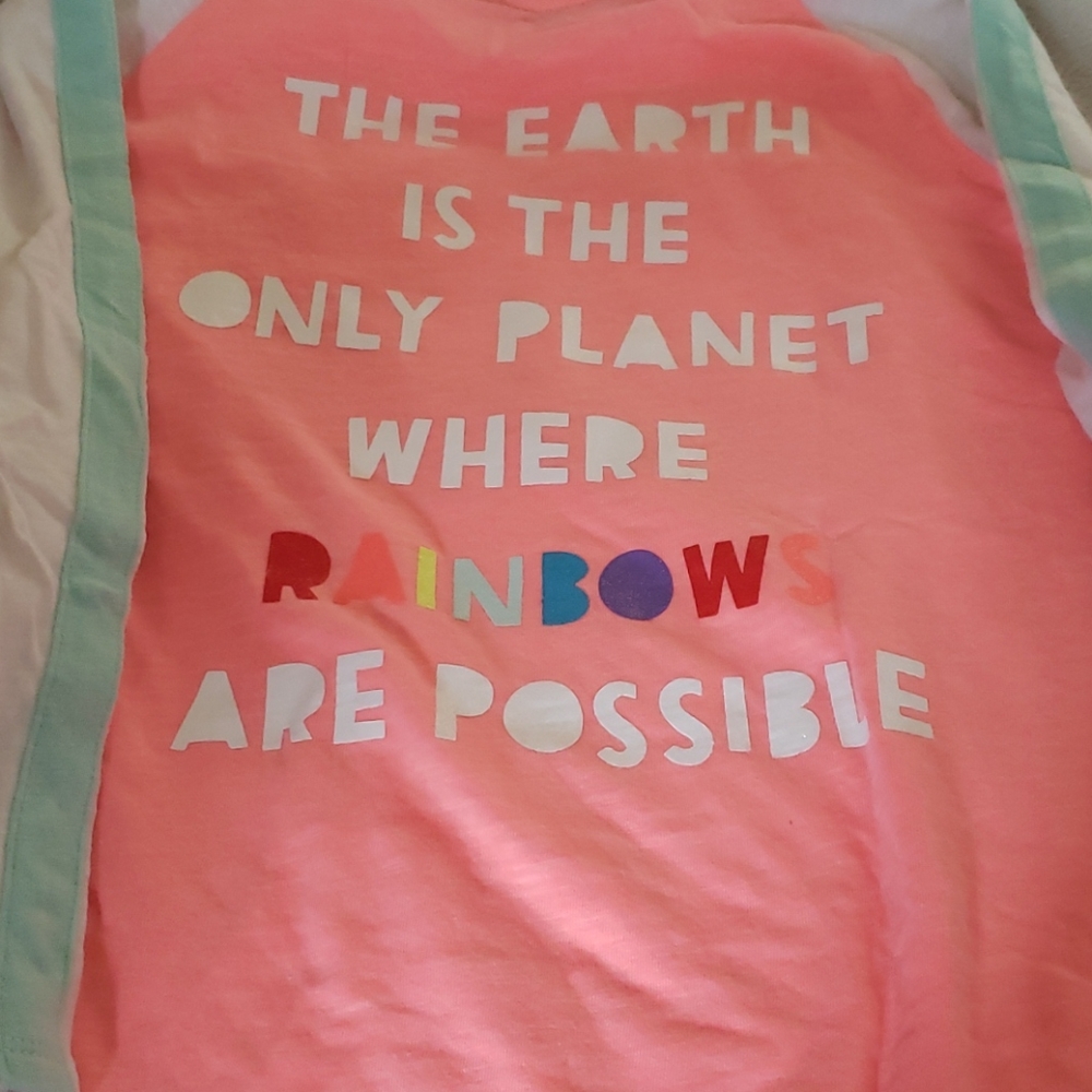 Long sleeve Top rainbow